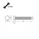 HEXAGON HEAD STEEL BOLT M10x70 HEXAGONAL STEEL BOLTS